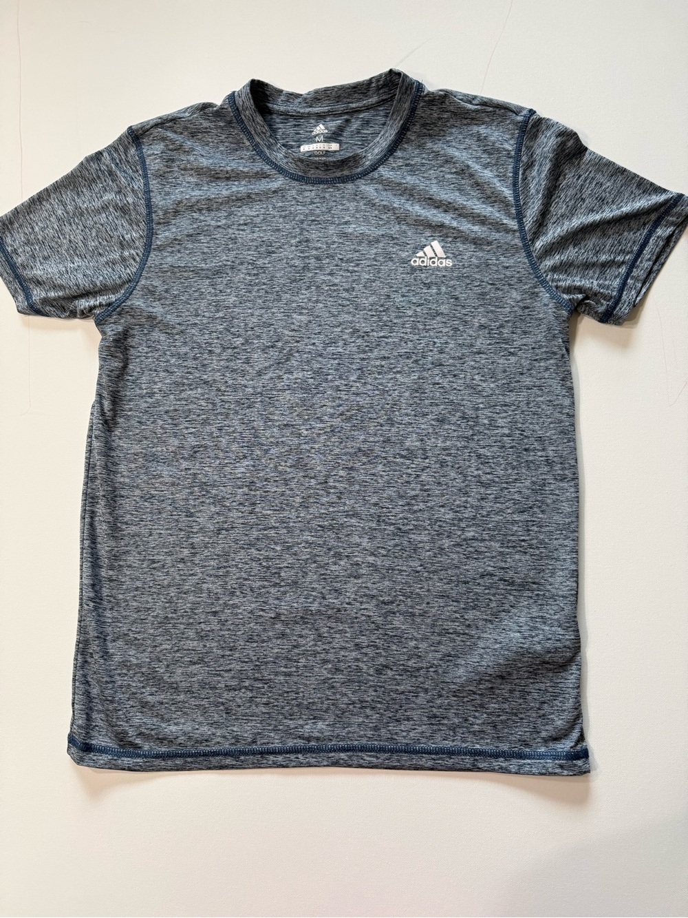adidas golf Men's Heathered Navy Short-Sleeve Athletic Tee